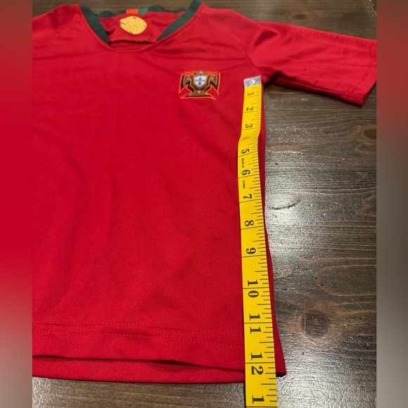 Portugal Euro Home Soccer Football Jersey - Picture 7 of 7